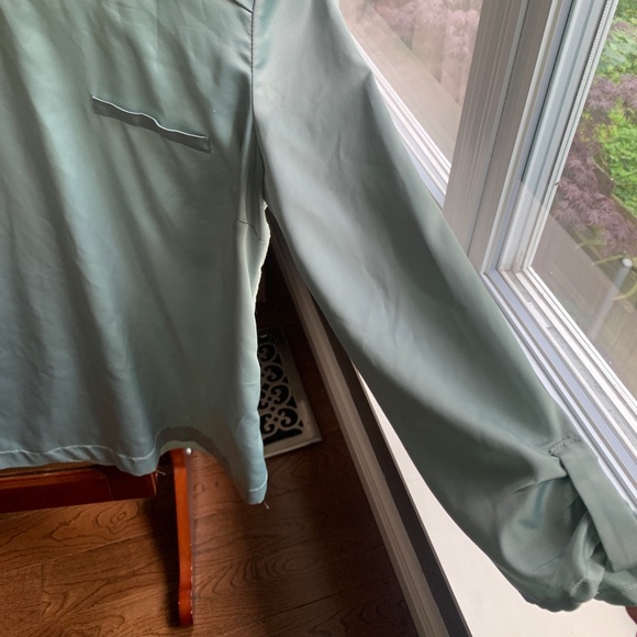 Dynamite satin quarter sleeve shirt - Picture 4 of 6